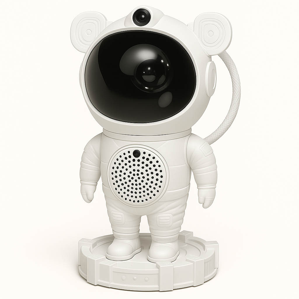 Astronaut Galaxy Projector with Remote Control- 360° Adjustable Timer (Nebula Night Light)