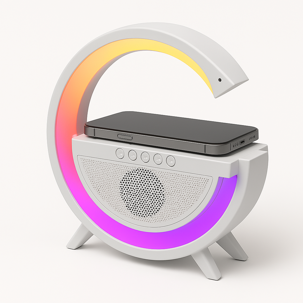 G Shape Bluetooth LED Speaker-SD card and FM Mode
