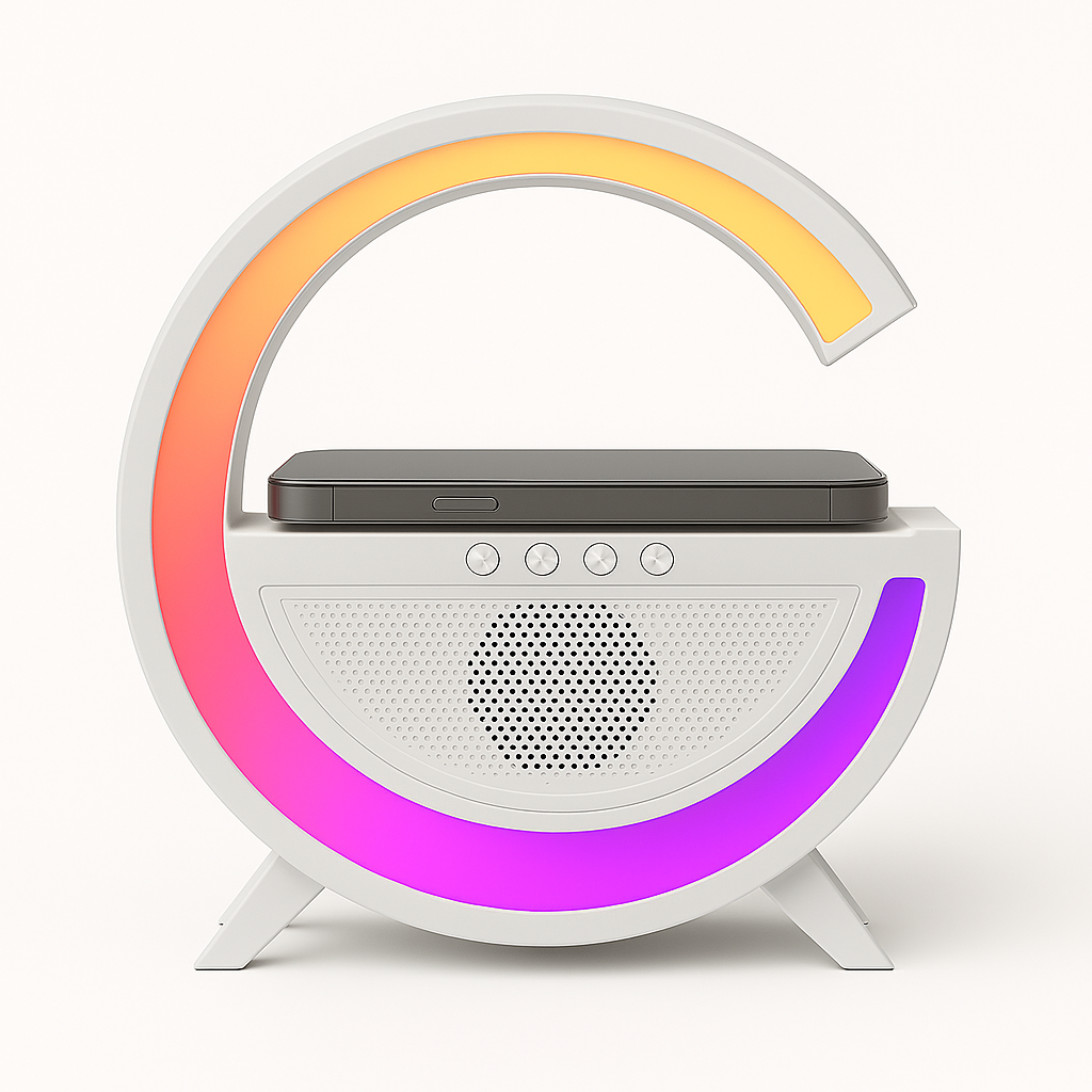 G Shape Bluetooth LED Speaker-SD card and FM Mode