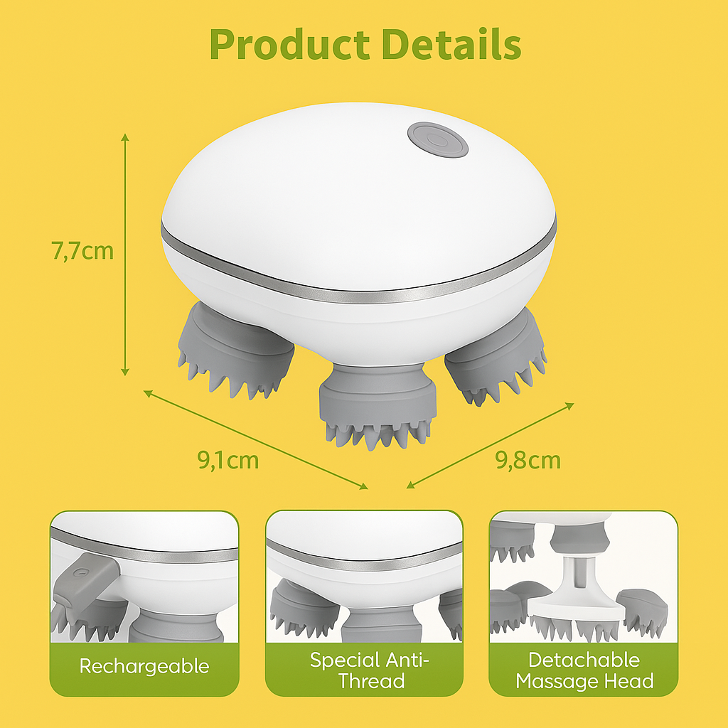 ELECTRIC SCALP MASSAGER