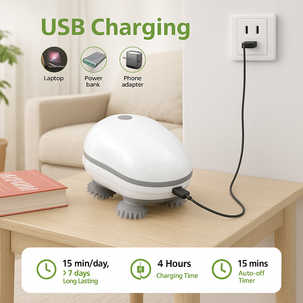 ELECTRIC SCALP MASSAGER