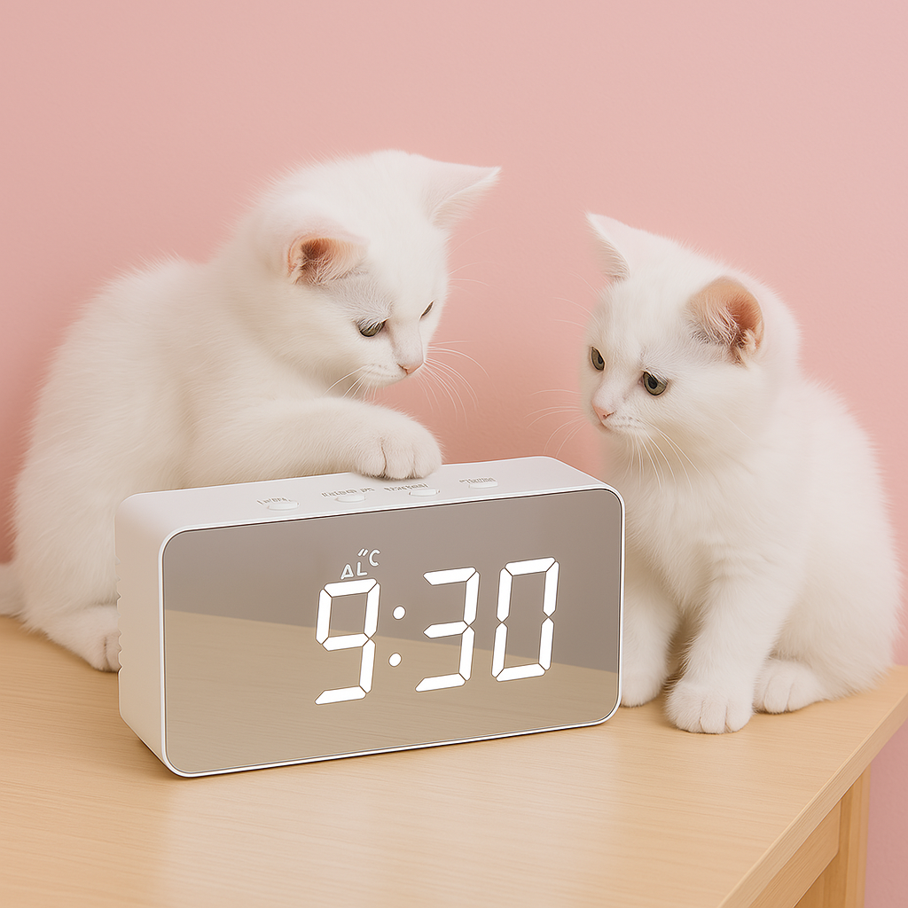 Digital Alarm Clock Table Clock for Students