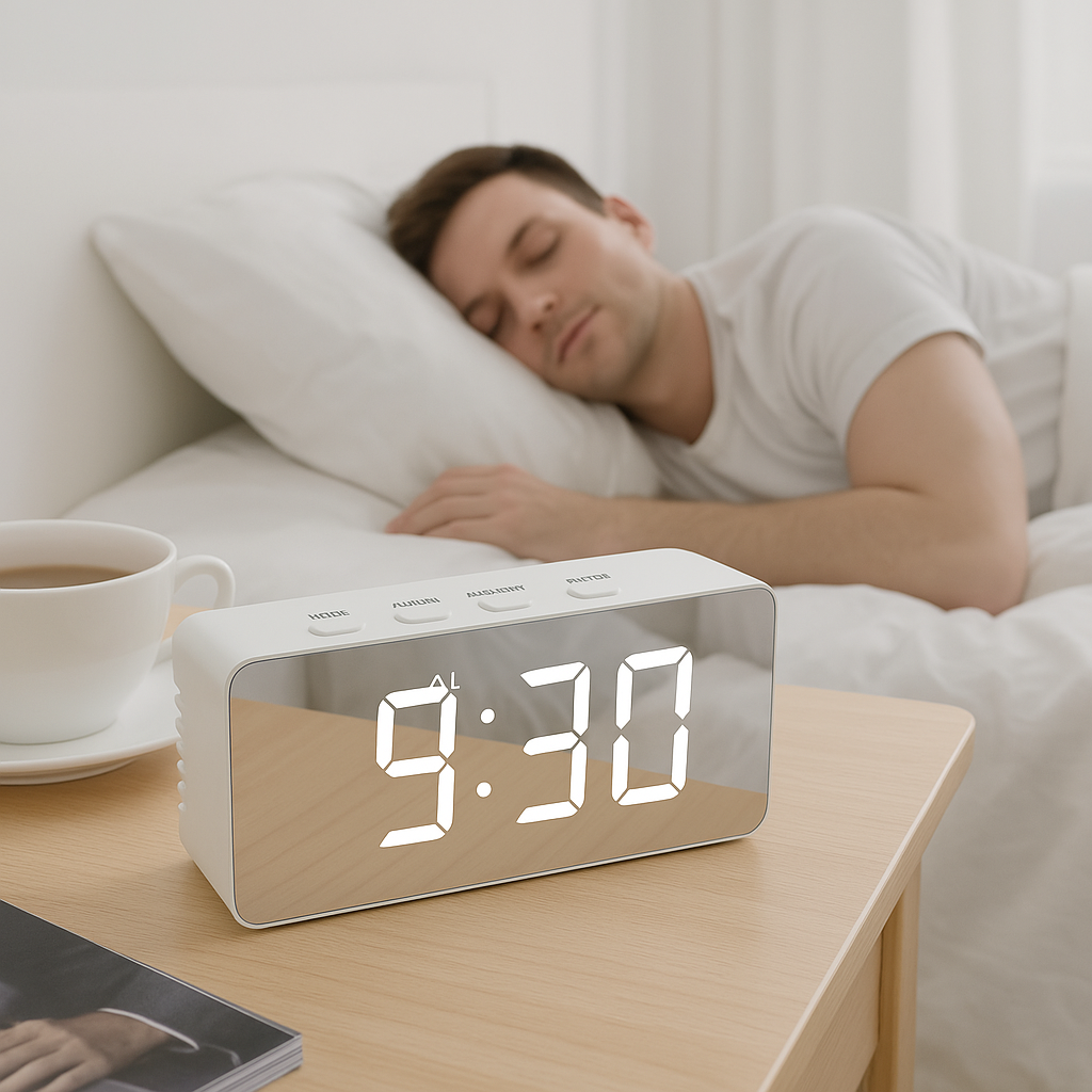 Digital Alarm Clock Table Clock for Students