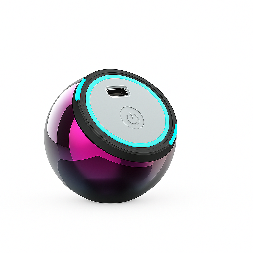 Mini Electroplating Round Steel Speaker