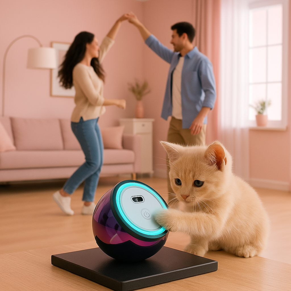 Mini Electroplating Round Steel Speaker