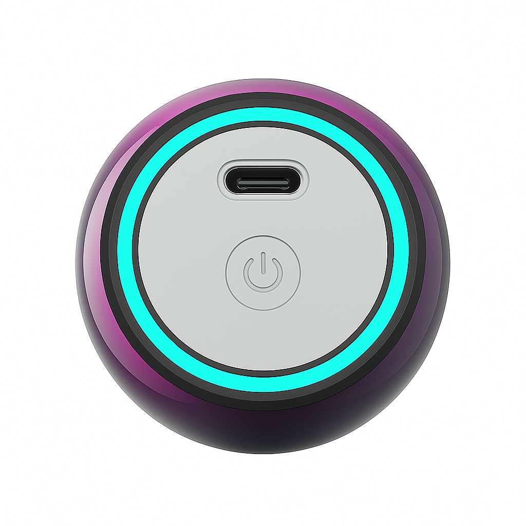 Mini Electroplating Round Steel Speaker