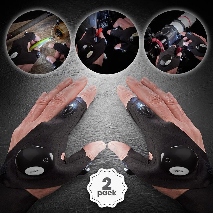 Finger Flashlight Gloves (LED)