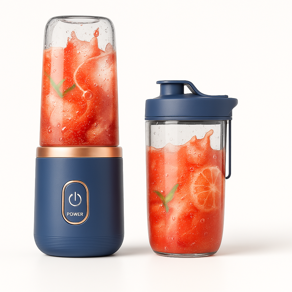 Small Portable Juicer – USB Rechargeable Mini Blender