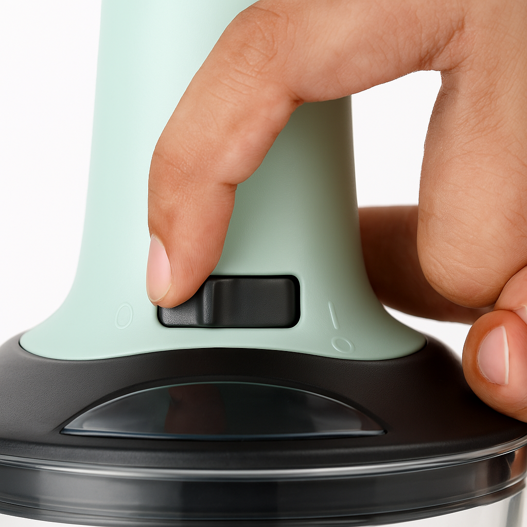 Manual Hand Press Push Chopper – 650ML