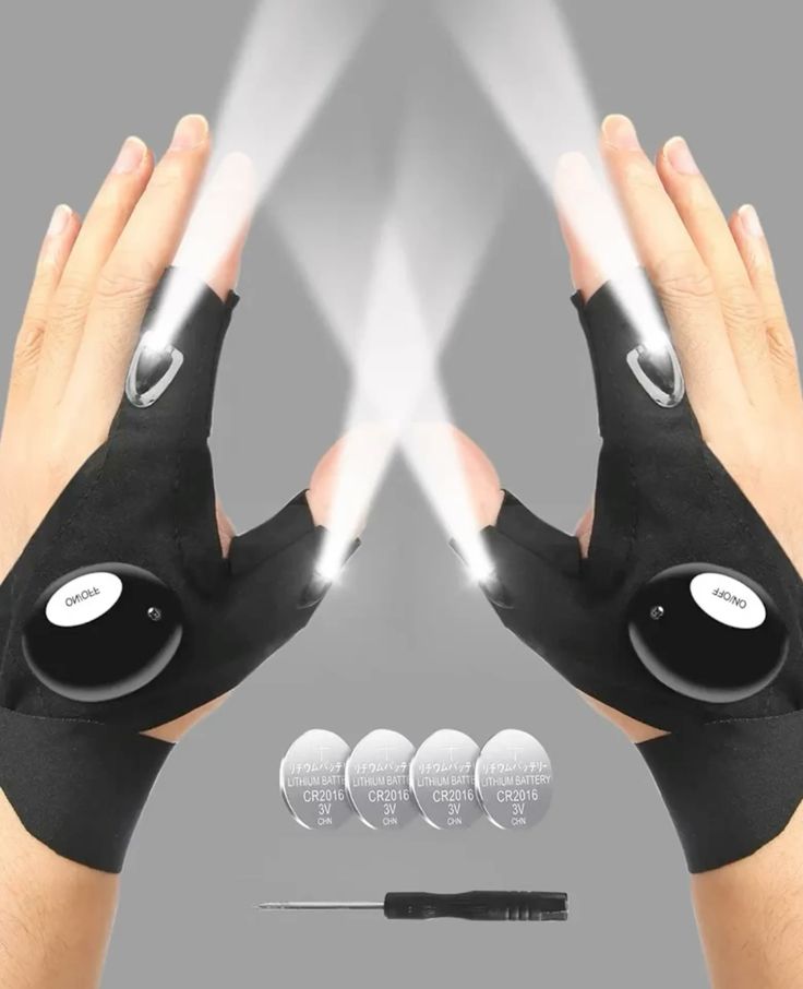 Finger Flashlight Gloves (LED)