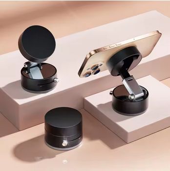 Vacuum Suction Magnetic Phone Holder